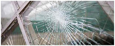 Kingston Upon Hull Smashed Glass